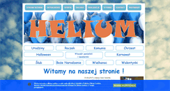 Desktop Screenshot of helium.com.pl
